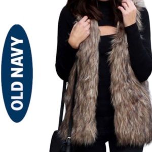 Old Navy Faux Fur Vest